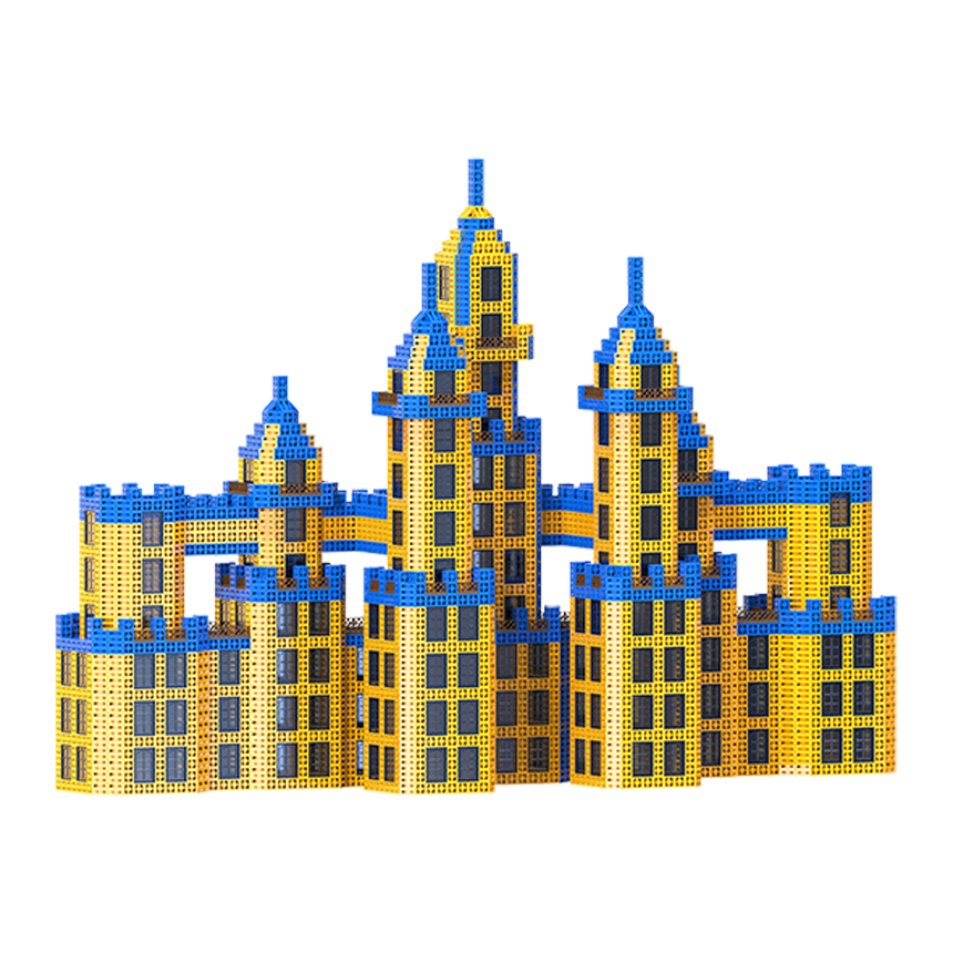 castle toys, toy building bricks
