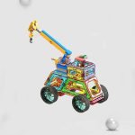 The Crane Toy: Combining Traditional Bricks and Magnetic Innovation