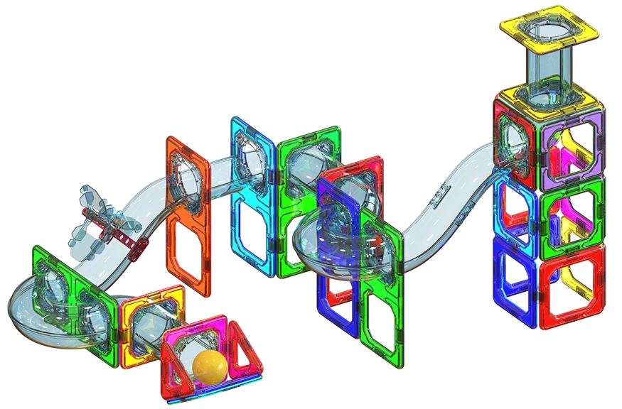 Magnetic Building Blocks Toy: A Perfect Blend of Magnetic Tiles and Magic Bricks
